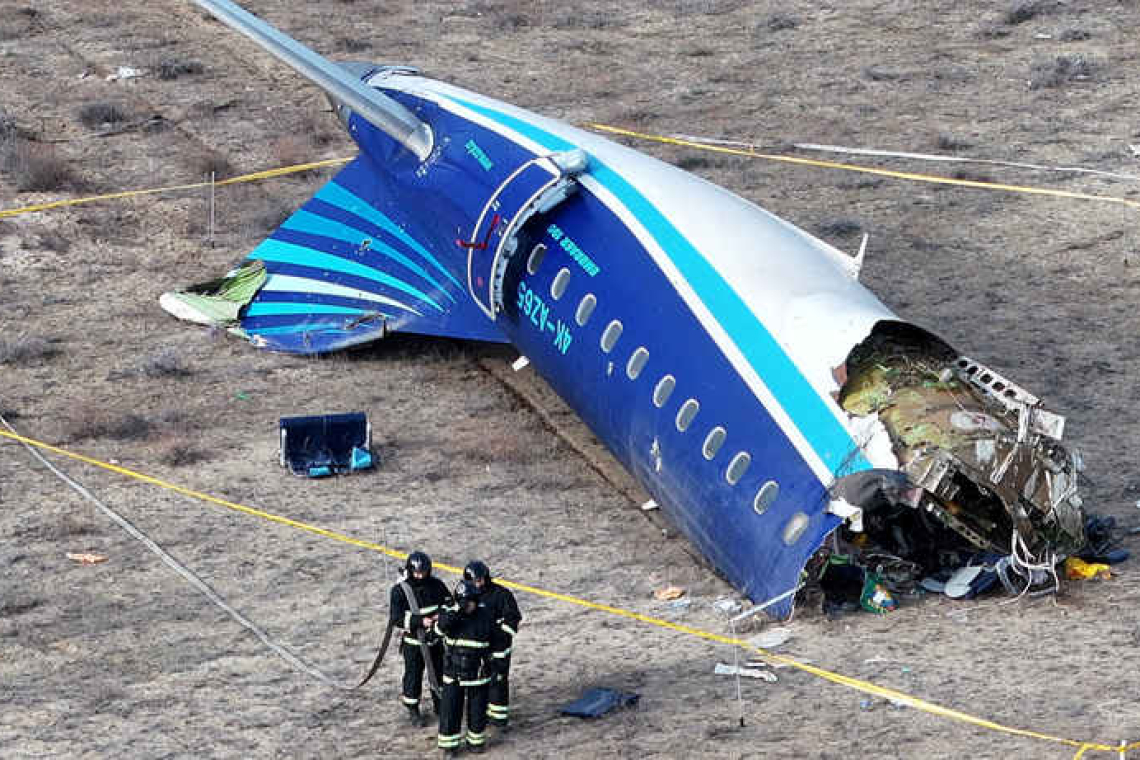 Russian air defences downed  Azerbaijan Airlines flight